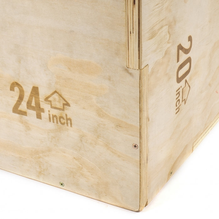 TF Plyometric Wooden Box 20" 24" 30"