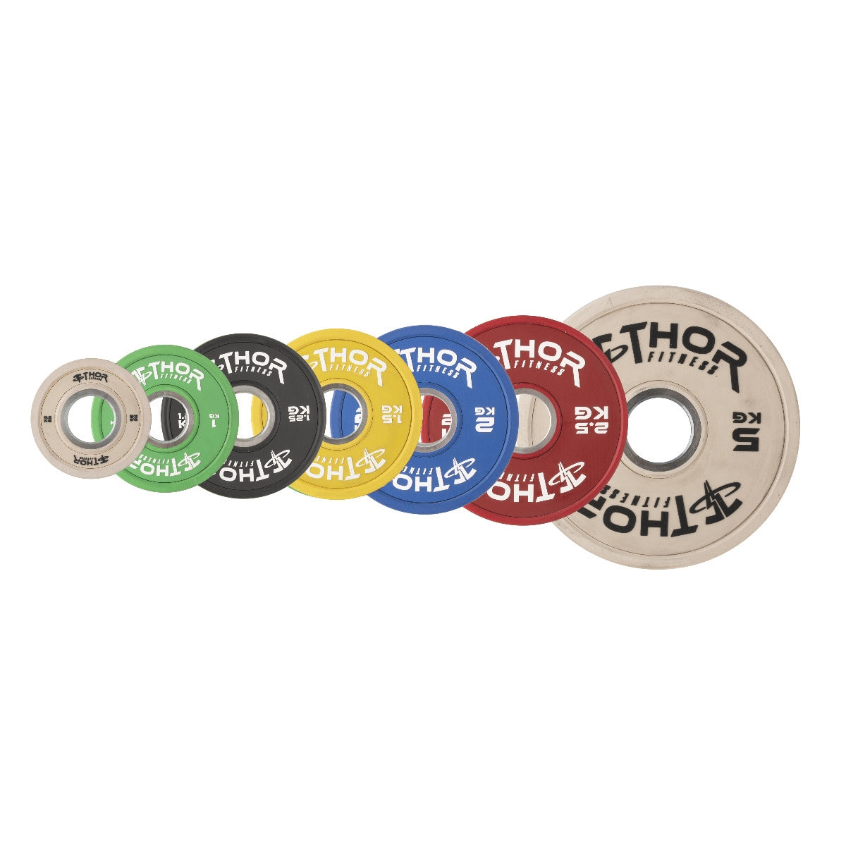 TF Fractional Plates 0,5-5kg