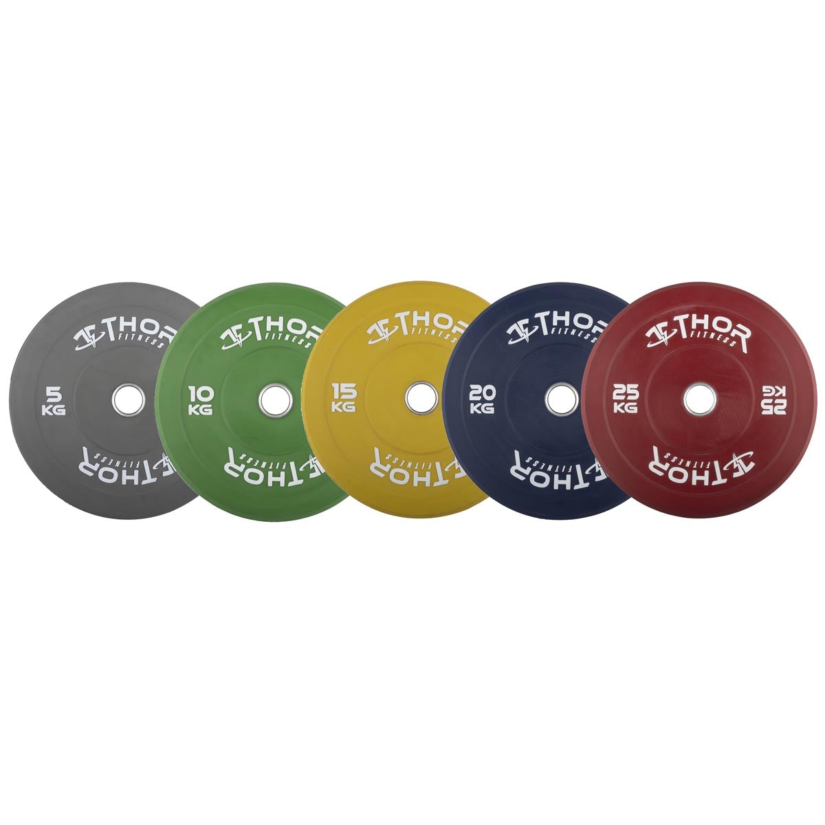 TF Bumper Plates Farbcodiert 5-25kg